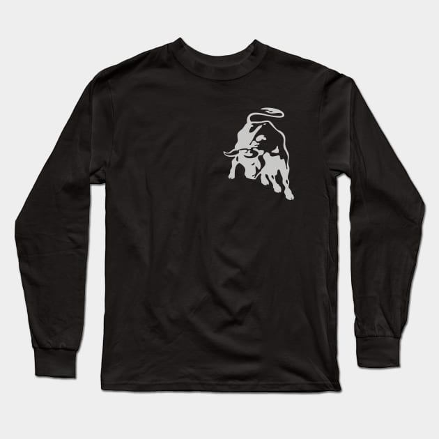 raging bull Long Sleeve T-Shirt by retroracing